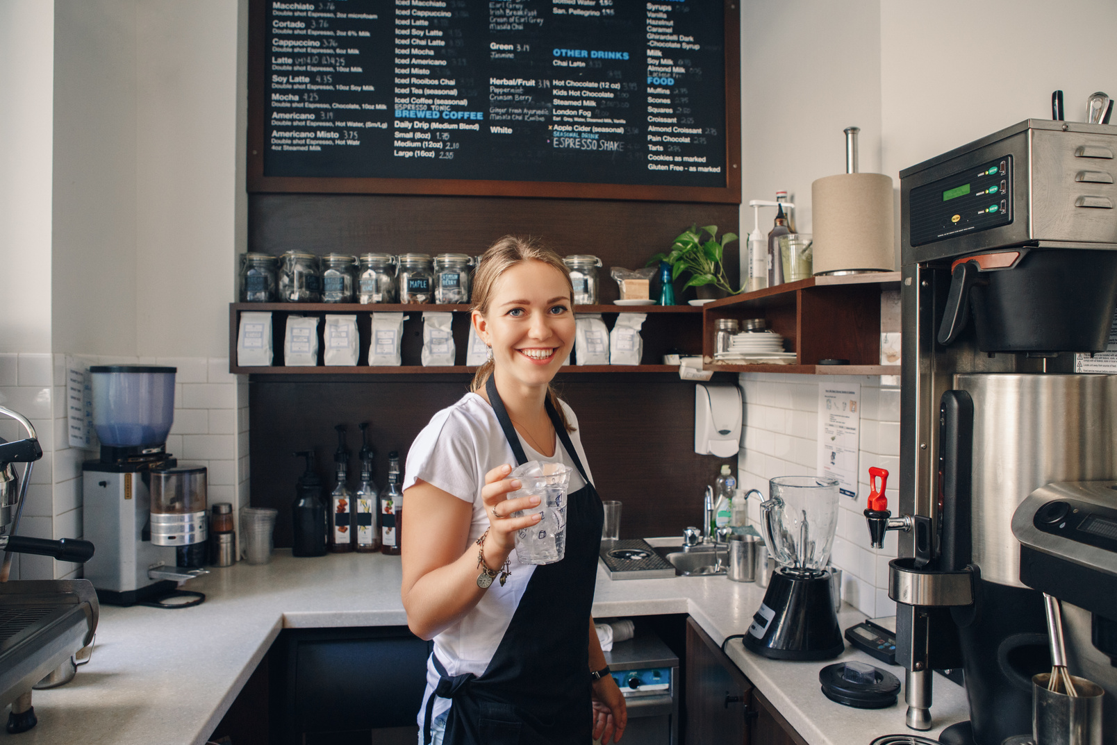 Female Cafe Barista